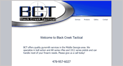 Desktop Screenshot of blackcreek-tactical.com